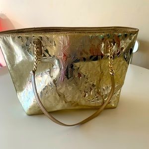 Michael Kors Gold Purse